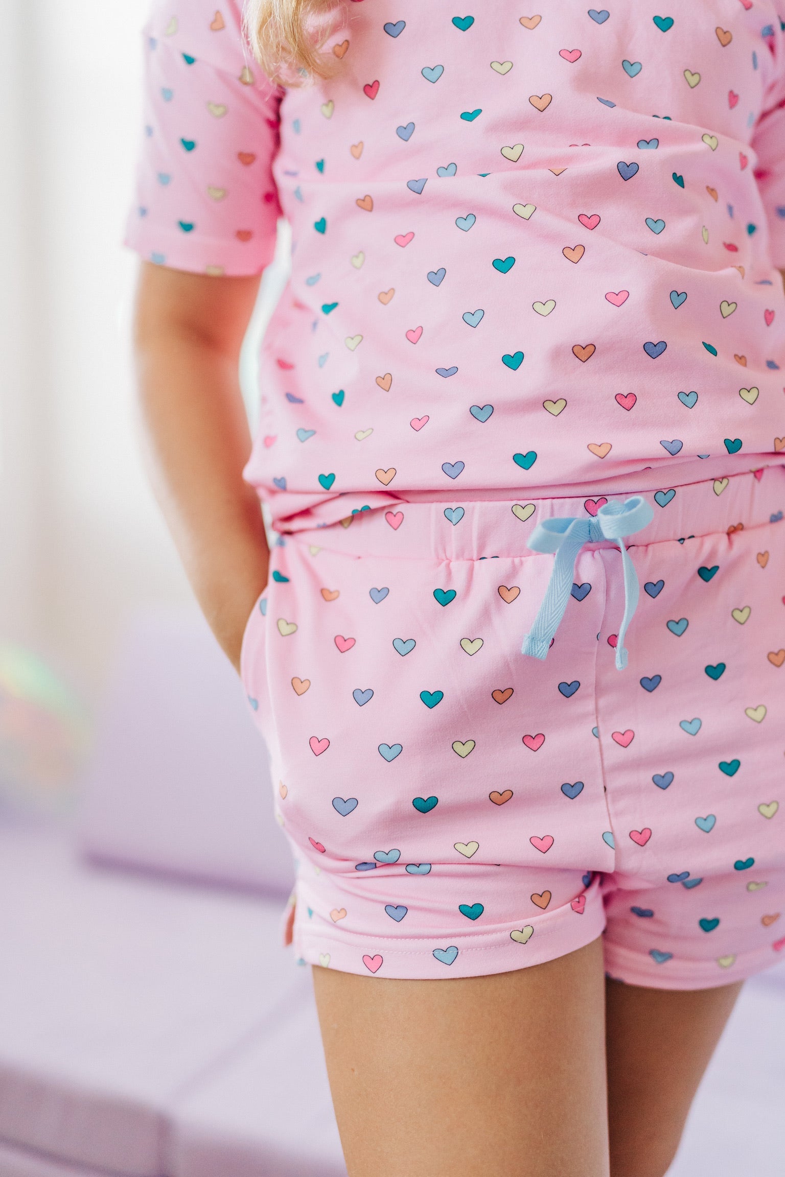 Pink Candyland Short And Shirt Set