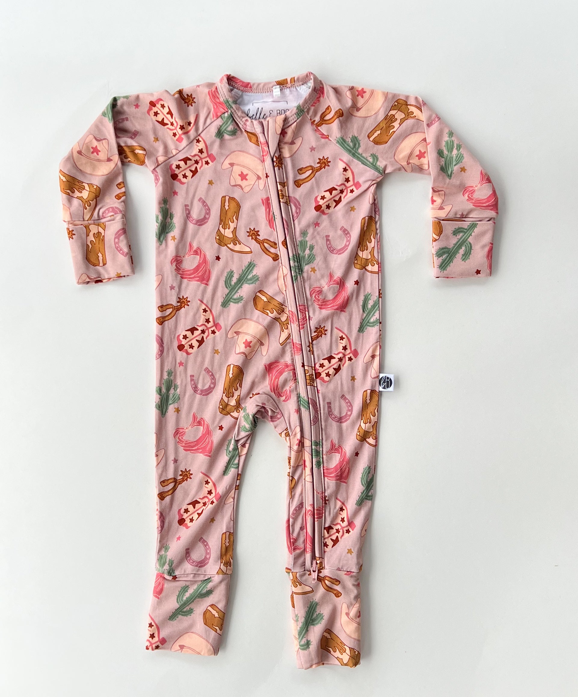 Cowgirl | Zip Romper