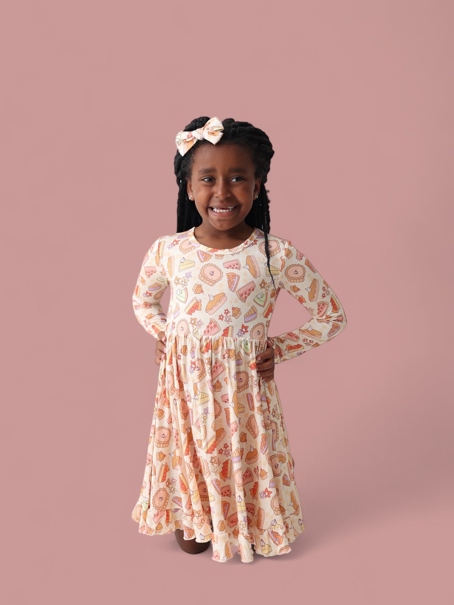 Sweet As Pie Dream Bow Hair Clips