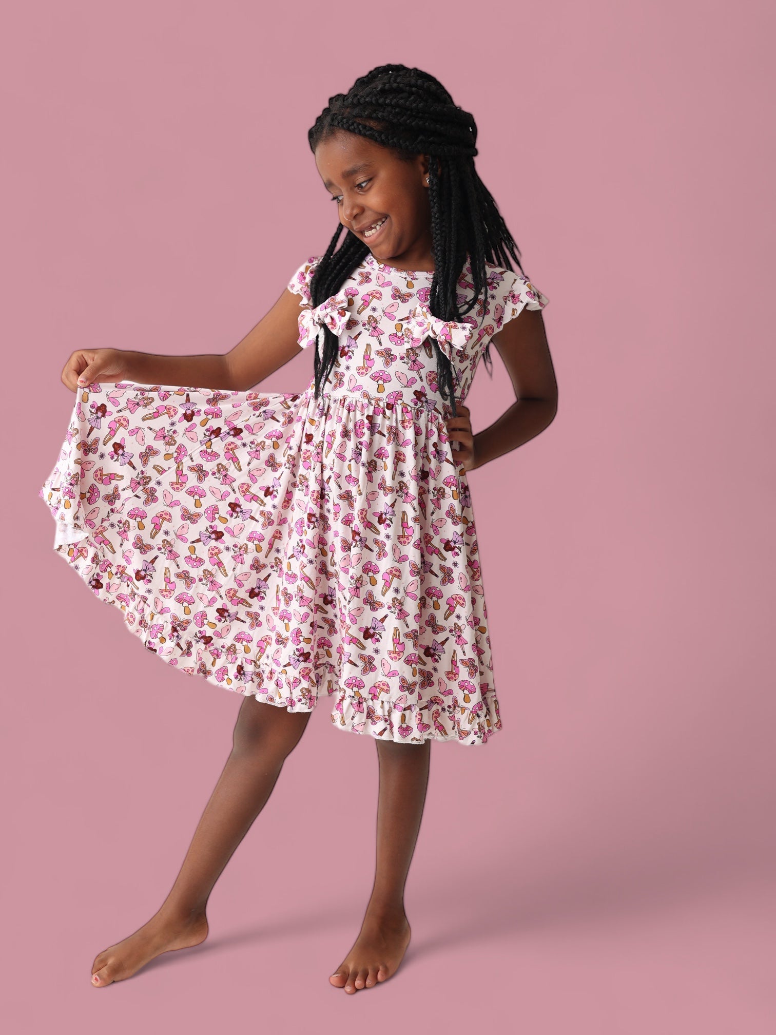 Exclusive Fairy Friends Dream Ruffle Dress