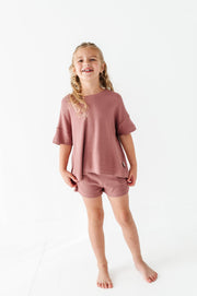 Mesa Drawstring Waffle Knit Set