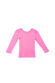Bubblegum Pointelle Layering Shirt