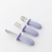 Silicone & Stainless Steel Toddler Utensil Set