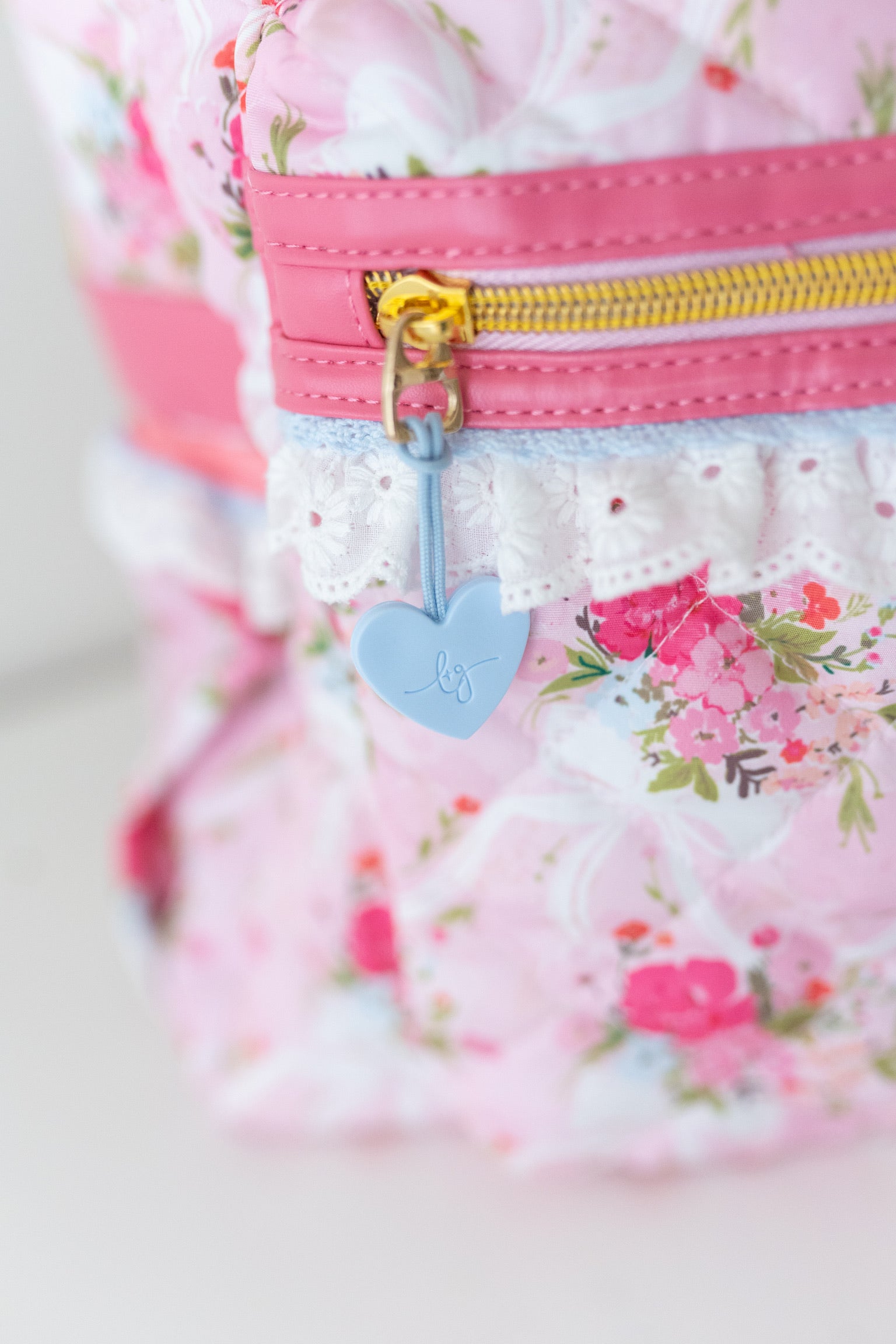 *preorder* Quilted Backpack ~ Floral Finery