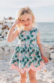 Hawaiian Scallop Tunic Set