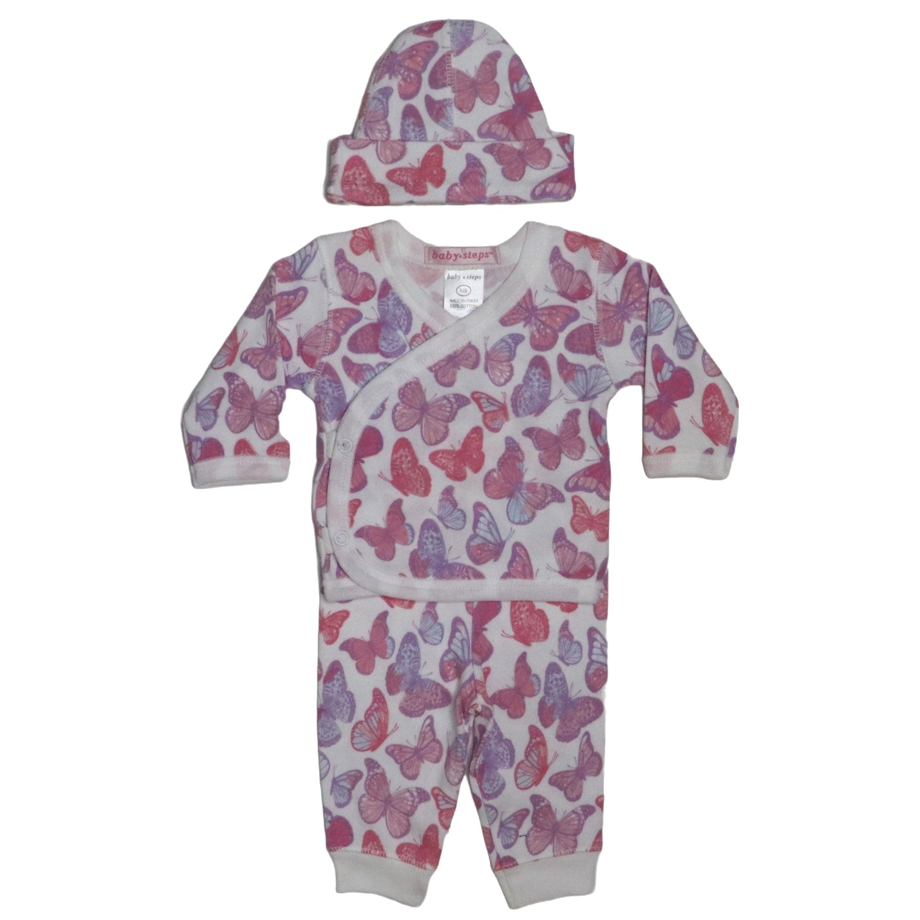 Baby 3 Piece Set - Butterflies