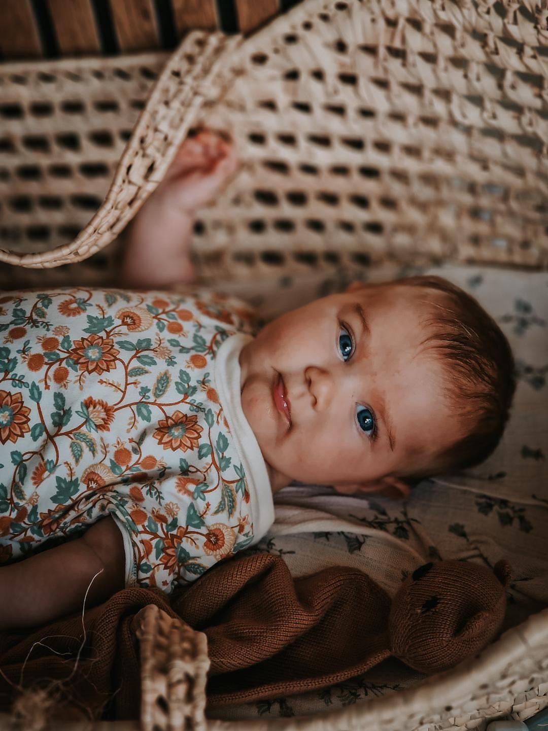 Bubble Romper  | Organic Cotton Jersey  - In Bloom