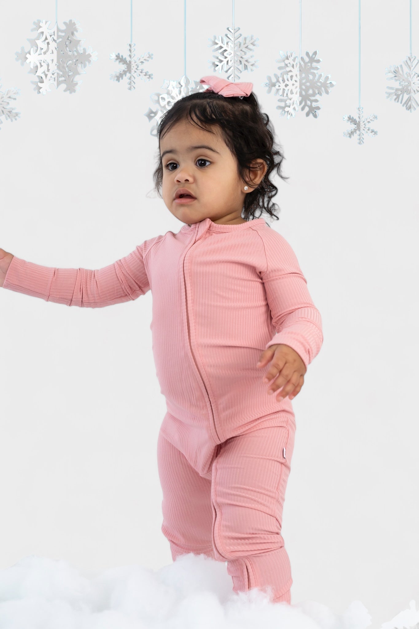 Mauve Rib Dream Romper