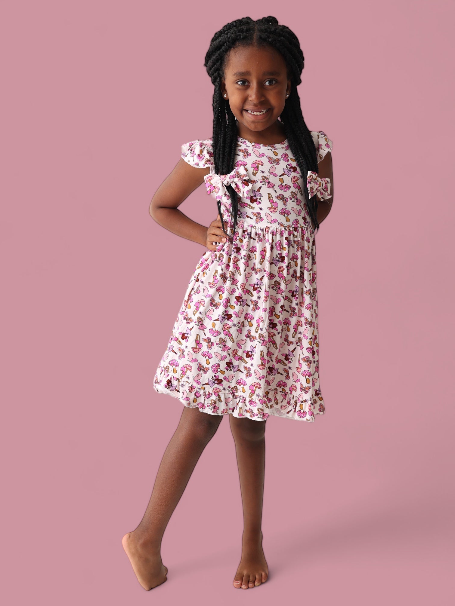 Exclusive Fairy Friends Dream Ruffle Dress