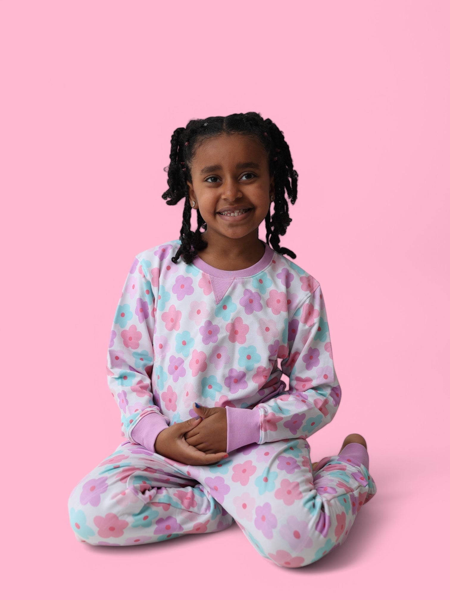 Violet Fields Dream Pullover