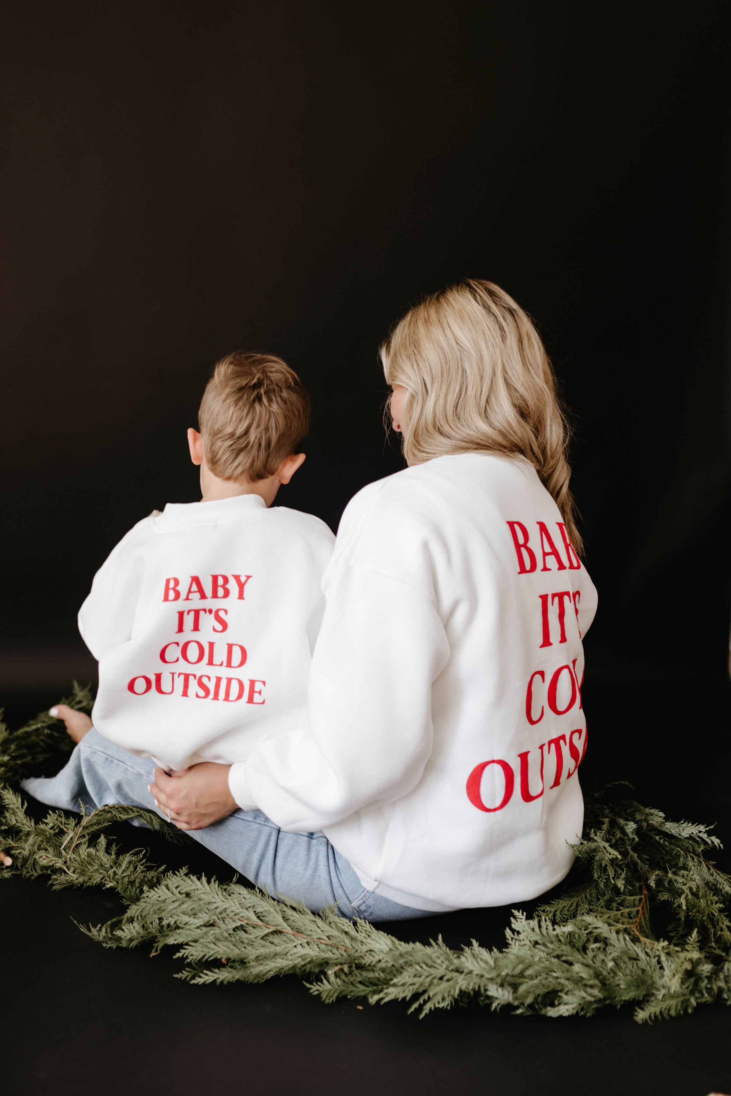 Adult Sweatshirt | Baby It's Cold Outside