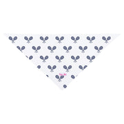Dog Tennis Navy Bandana