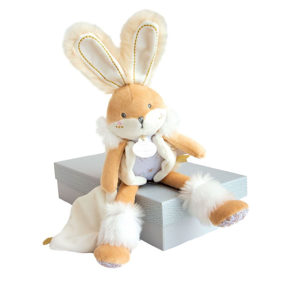 Sugar Bunny White Plush Bunny