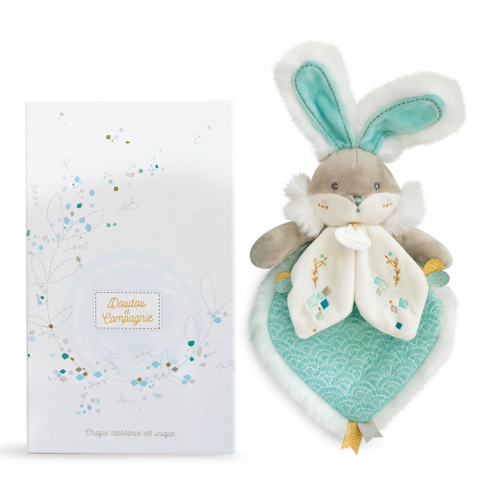 Sugar Bunny Sea Green Doudou