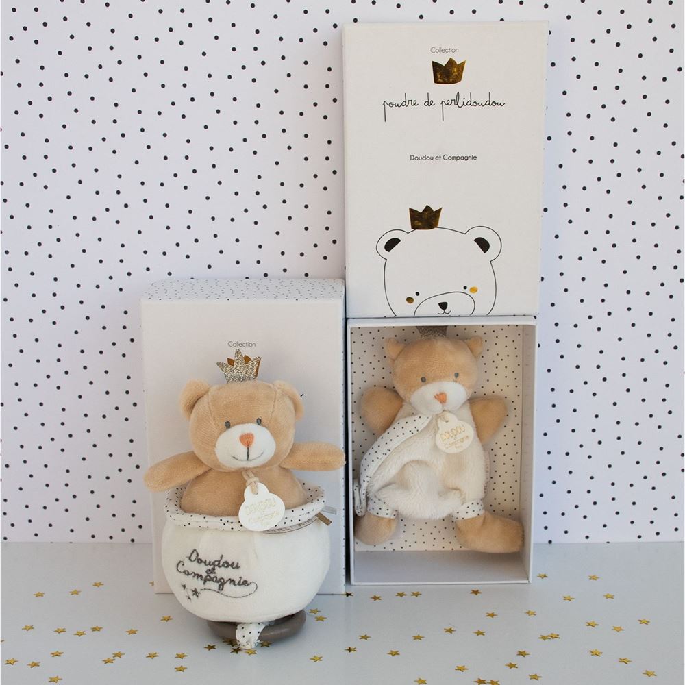 Little King Bear Pacifier Holder