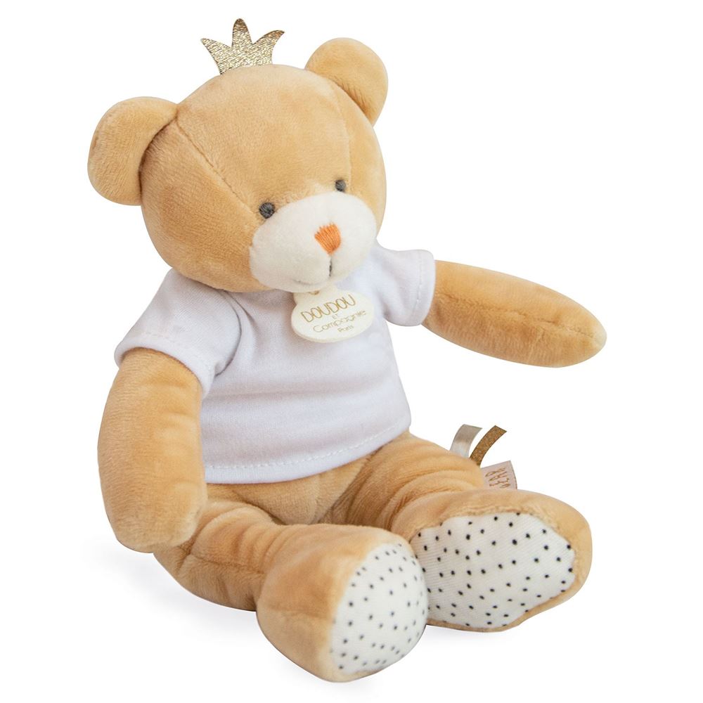 Little King Bear Plush Stuffed Animal