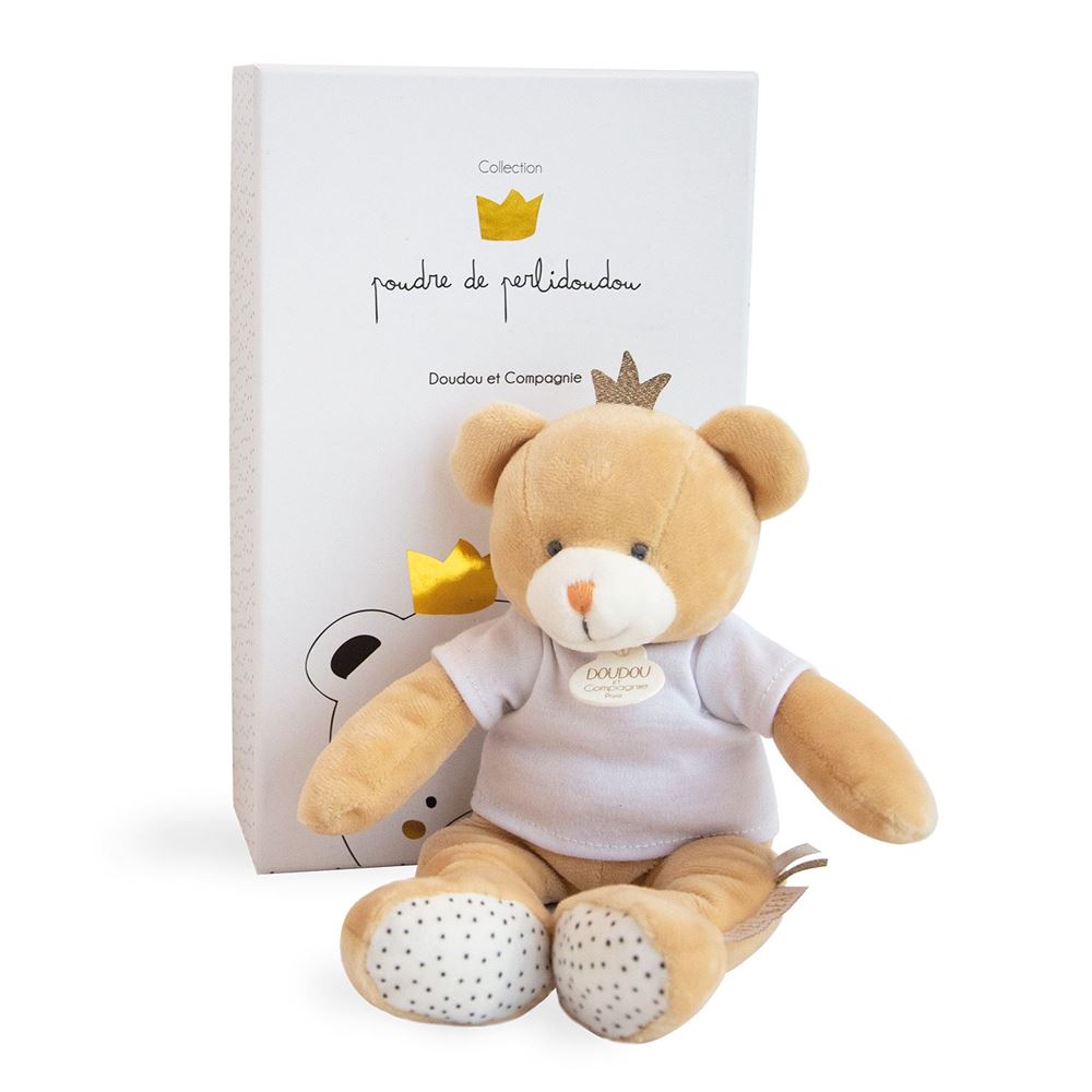 Little King Bear Plush Stuffed Animal