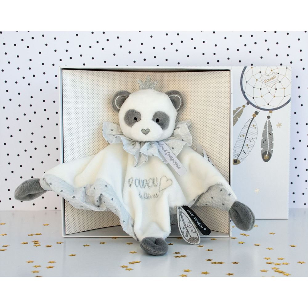 Dream Maker Panda Doudou Blanket Pal