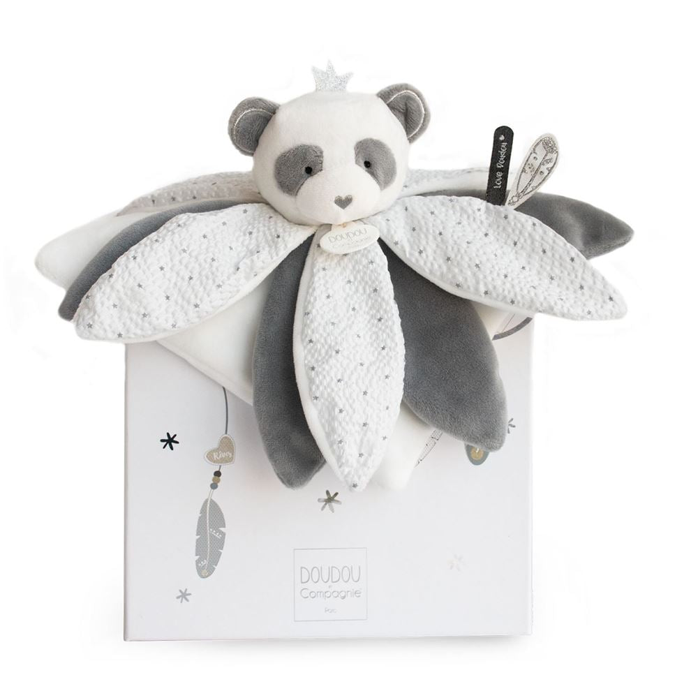 Dream Maker Panda Doudou Flower Petals