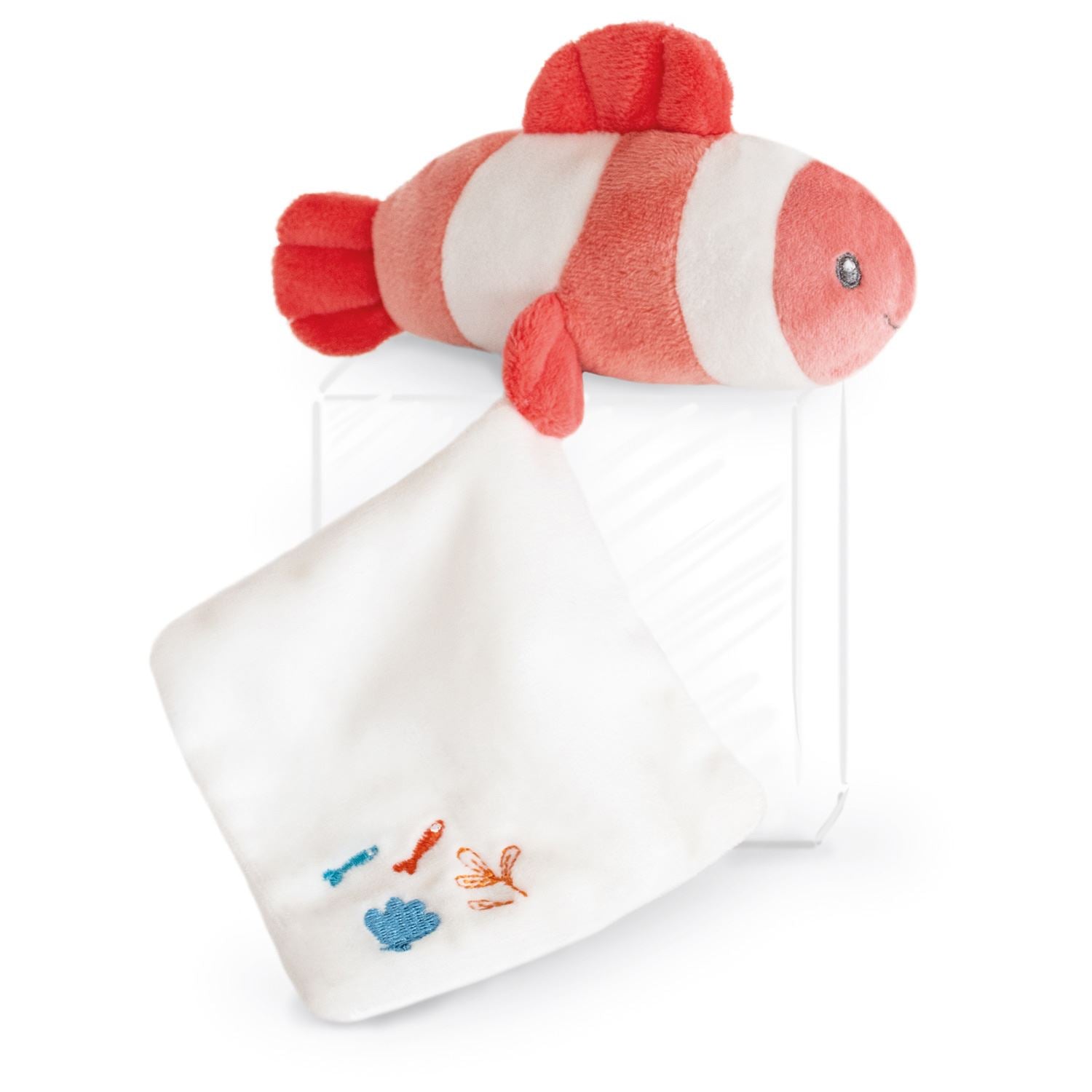 Under The Sea: Coral Clownfish Plush With Doudou Blanket