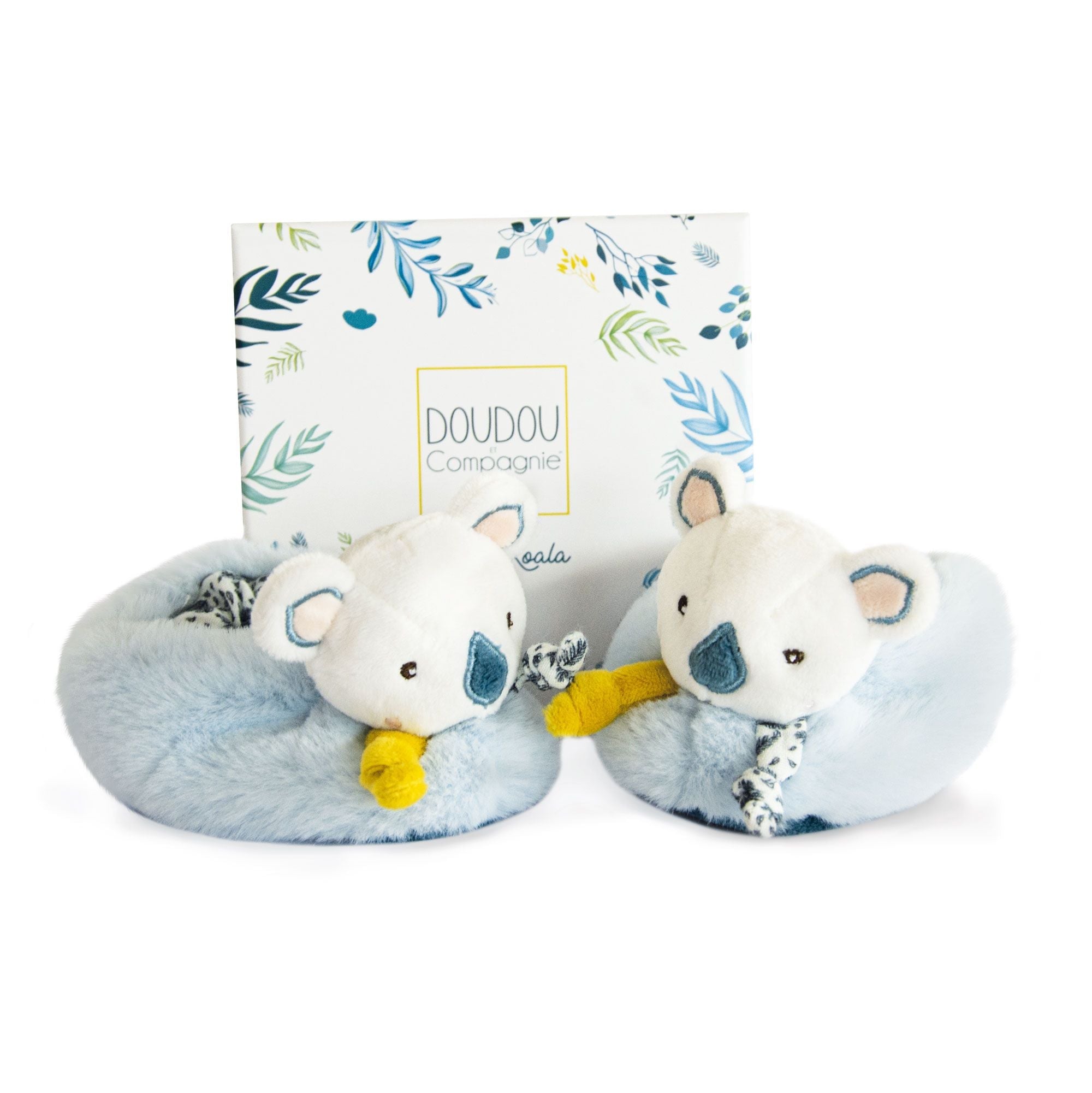 Yoka The Koala Baby Booties With Rattle