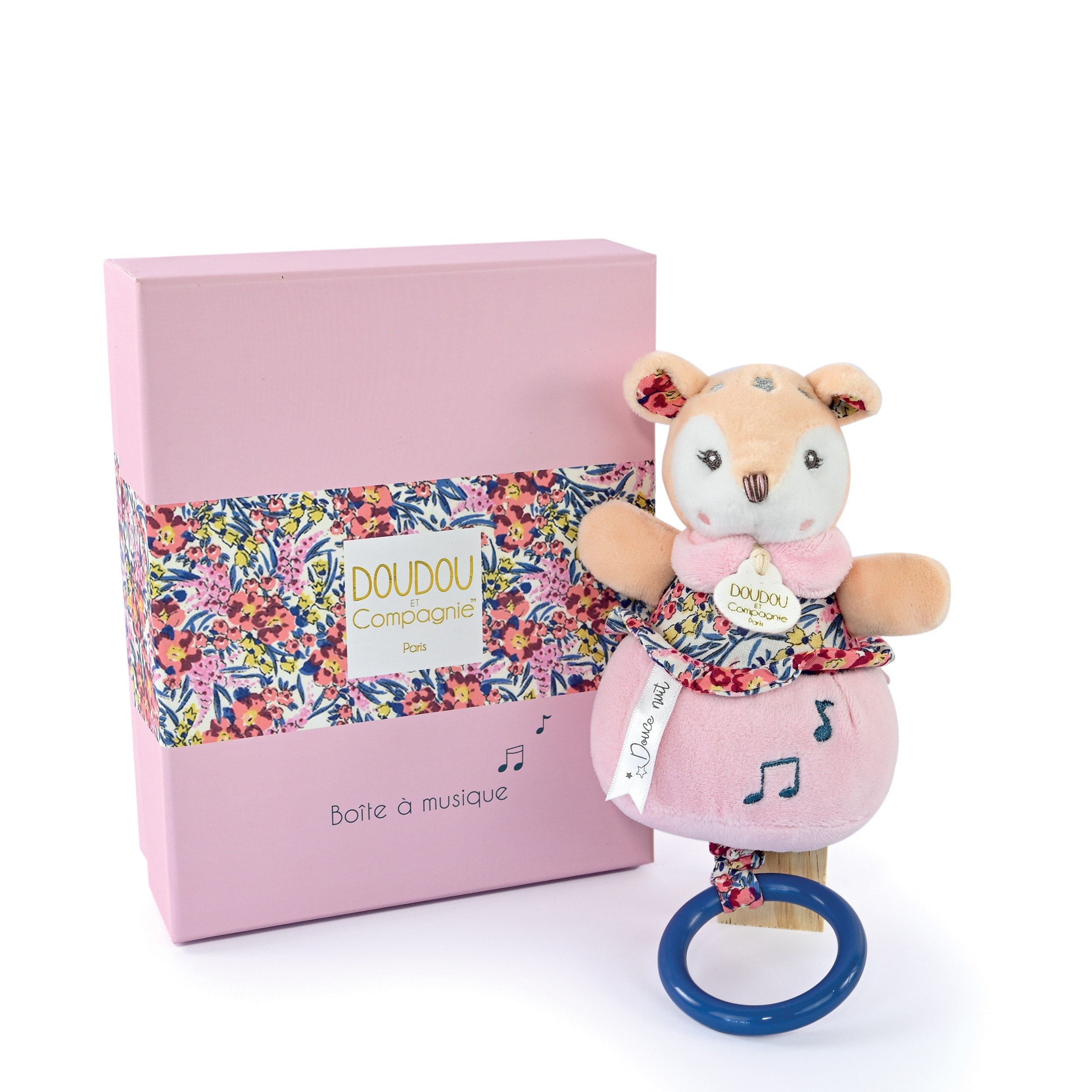 Boh'aime Fawn Musical Pull Toy