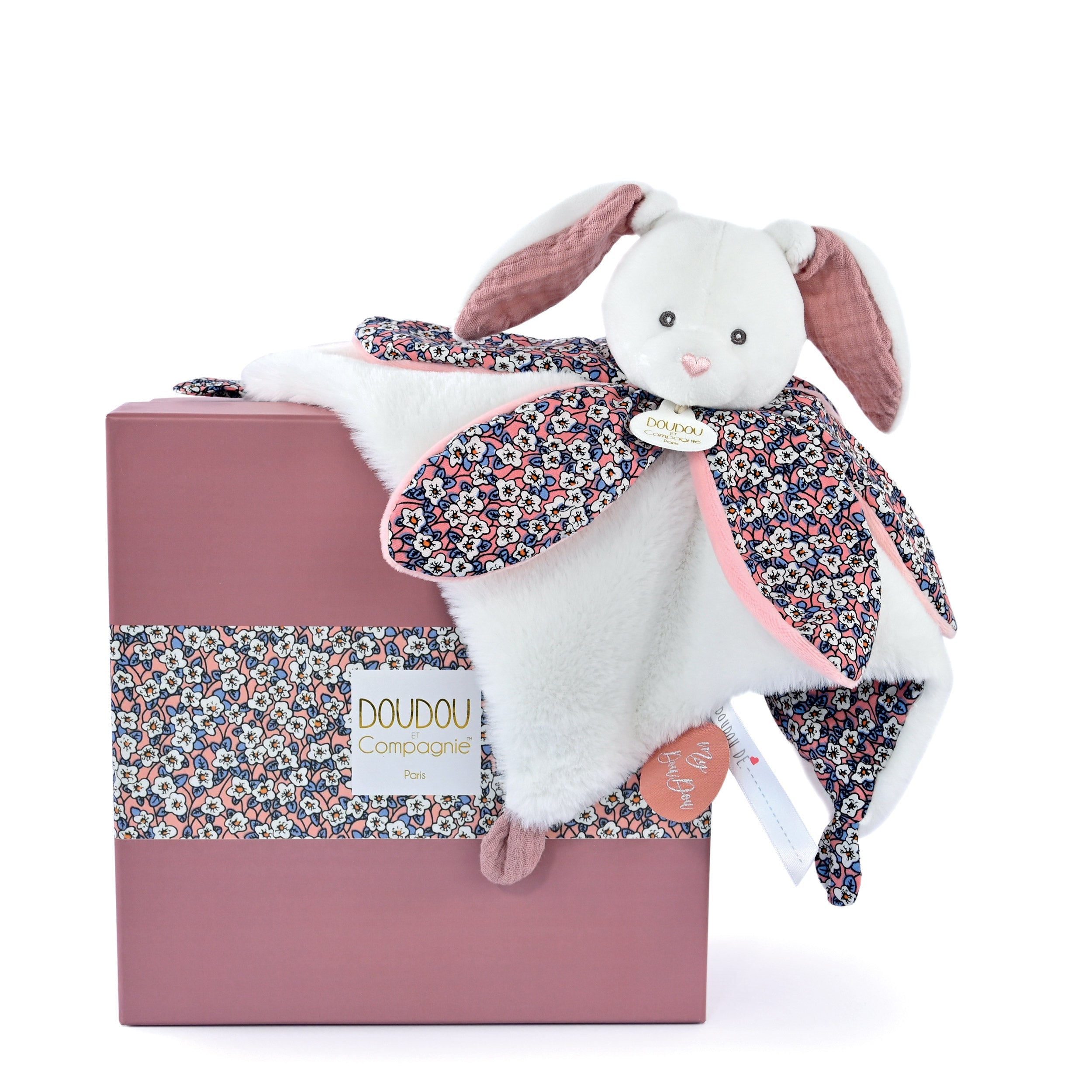 Boh'aime Pink Bunny Petal Doudou