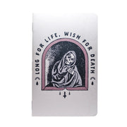 Long For Life Wish For Death Memo Book - Two 32-page Memo Books