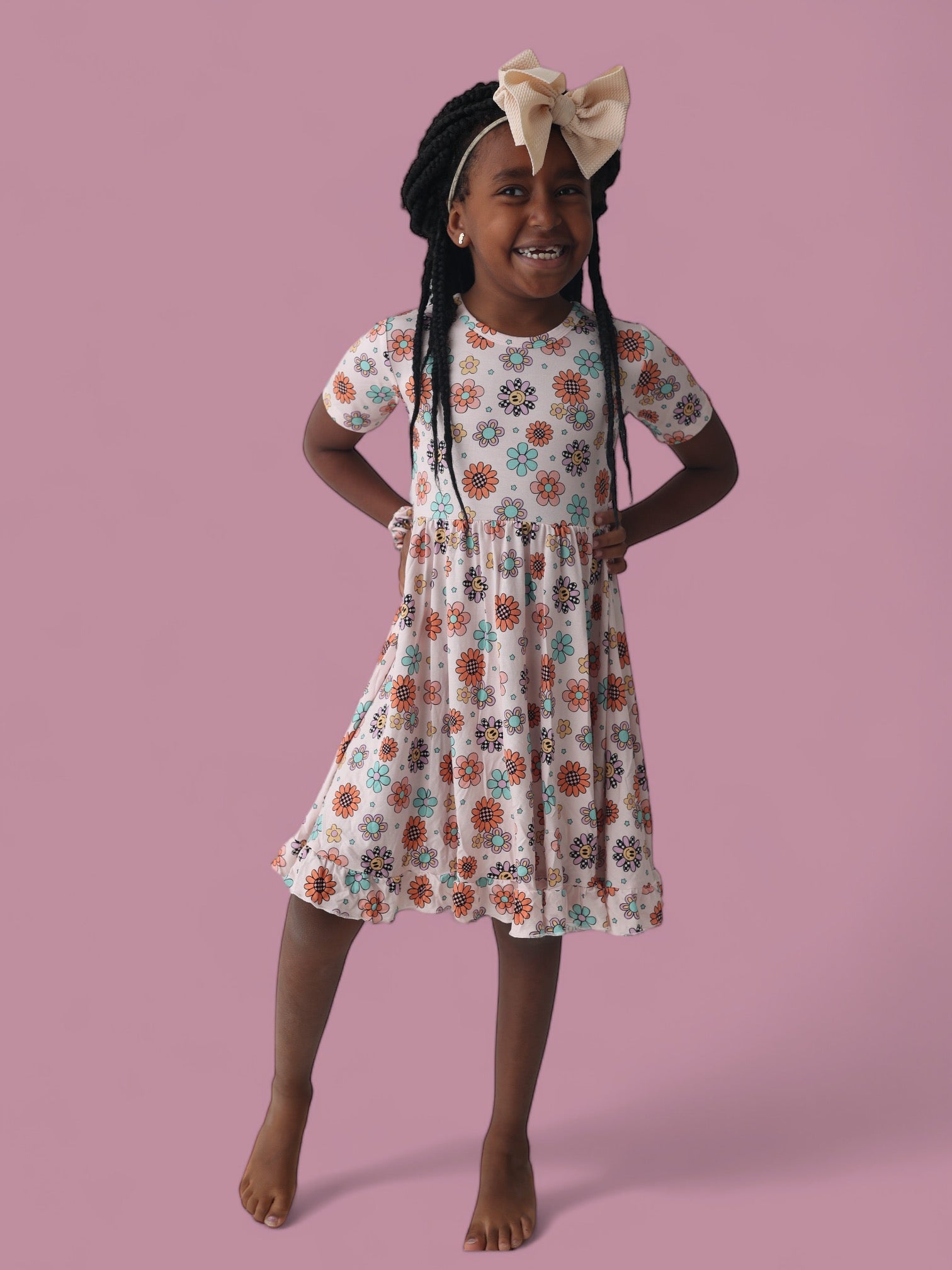 Exclusive Christian's Daisy Dreams Dream Ruffle Dress