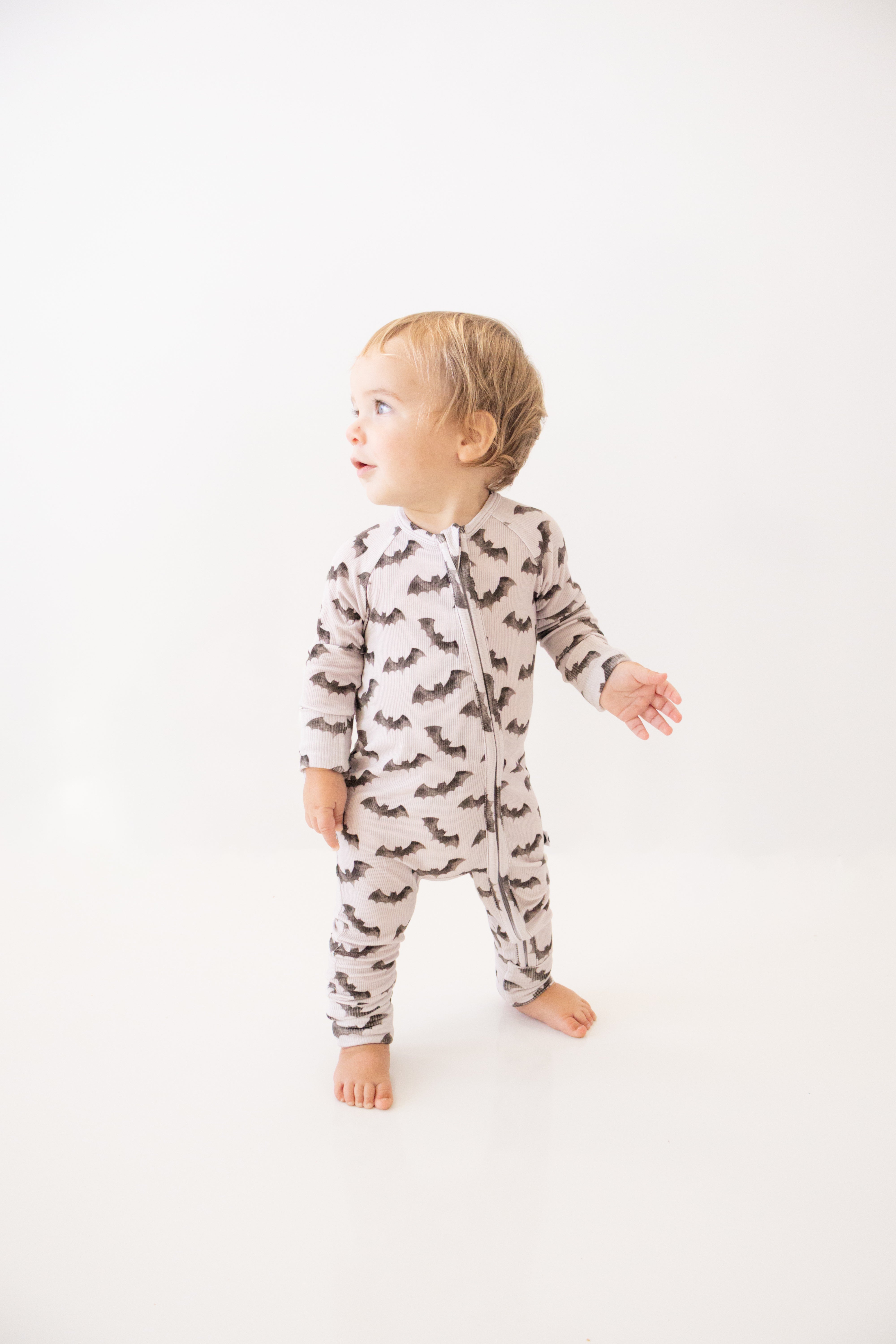 Bats | Zip Romper