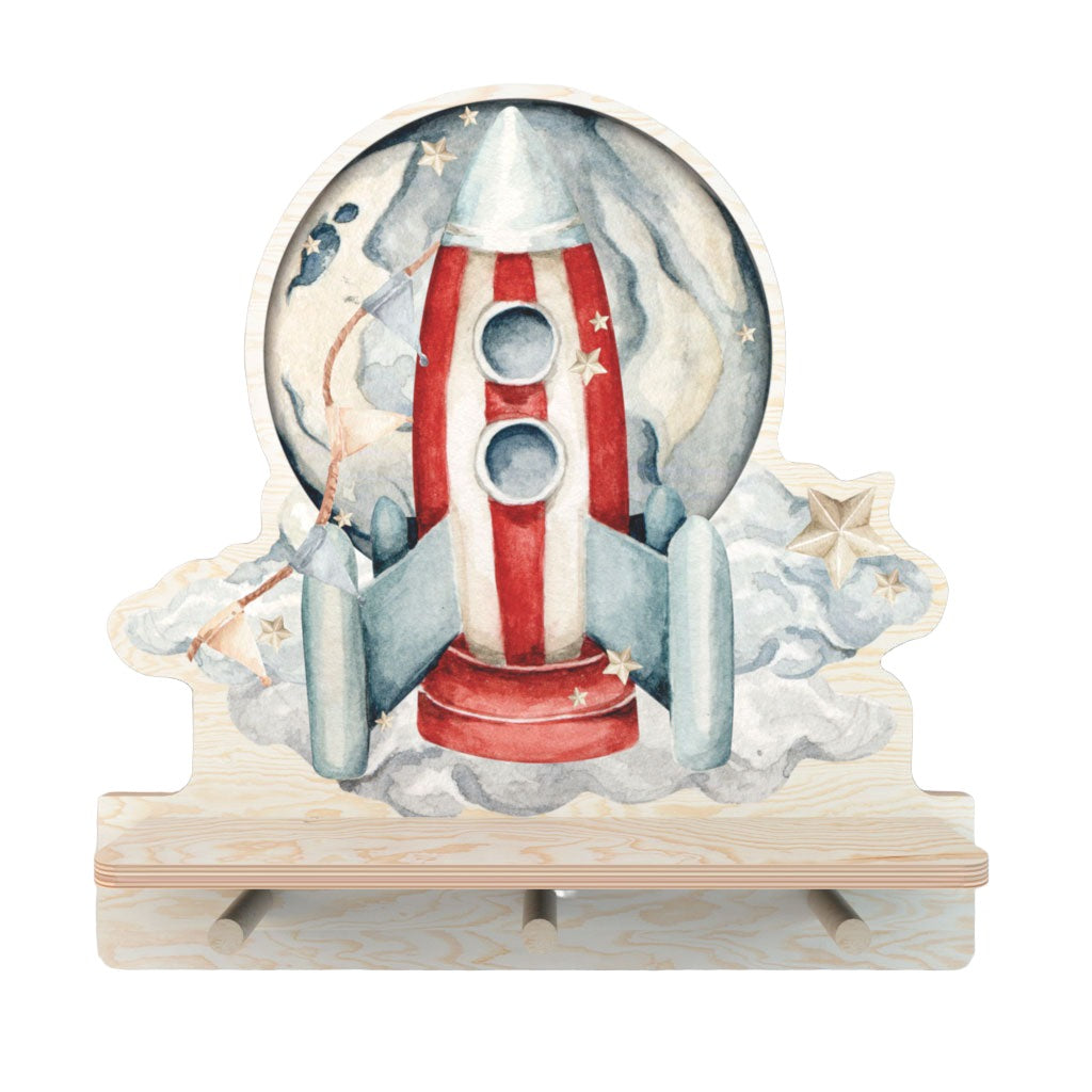 Rocketship Mini Shelf