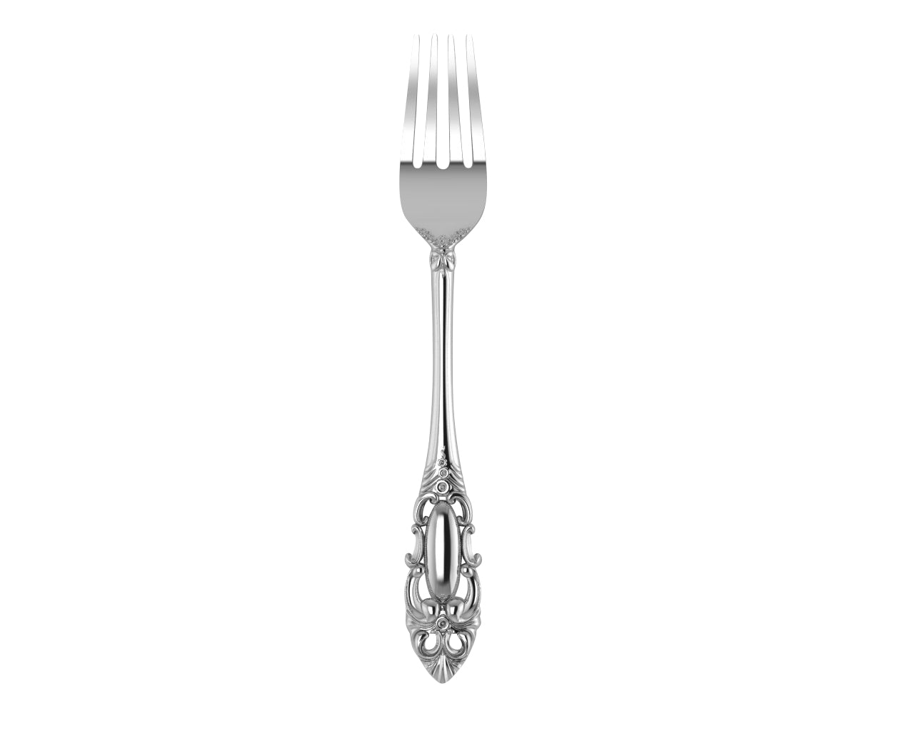 Victorian 5-piece Silver Plate Flatware Set By Krysaliis