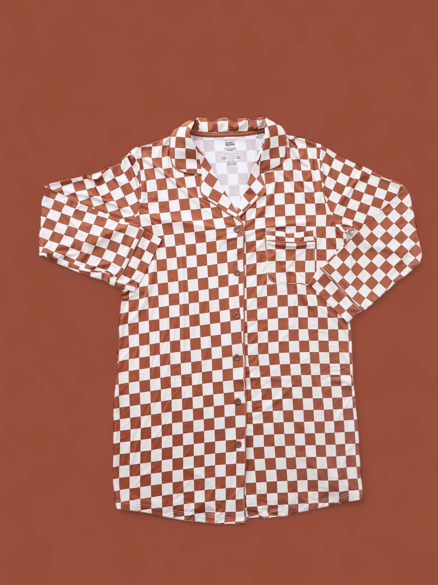 Copper Checkers Women's Dream Gown