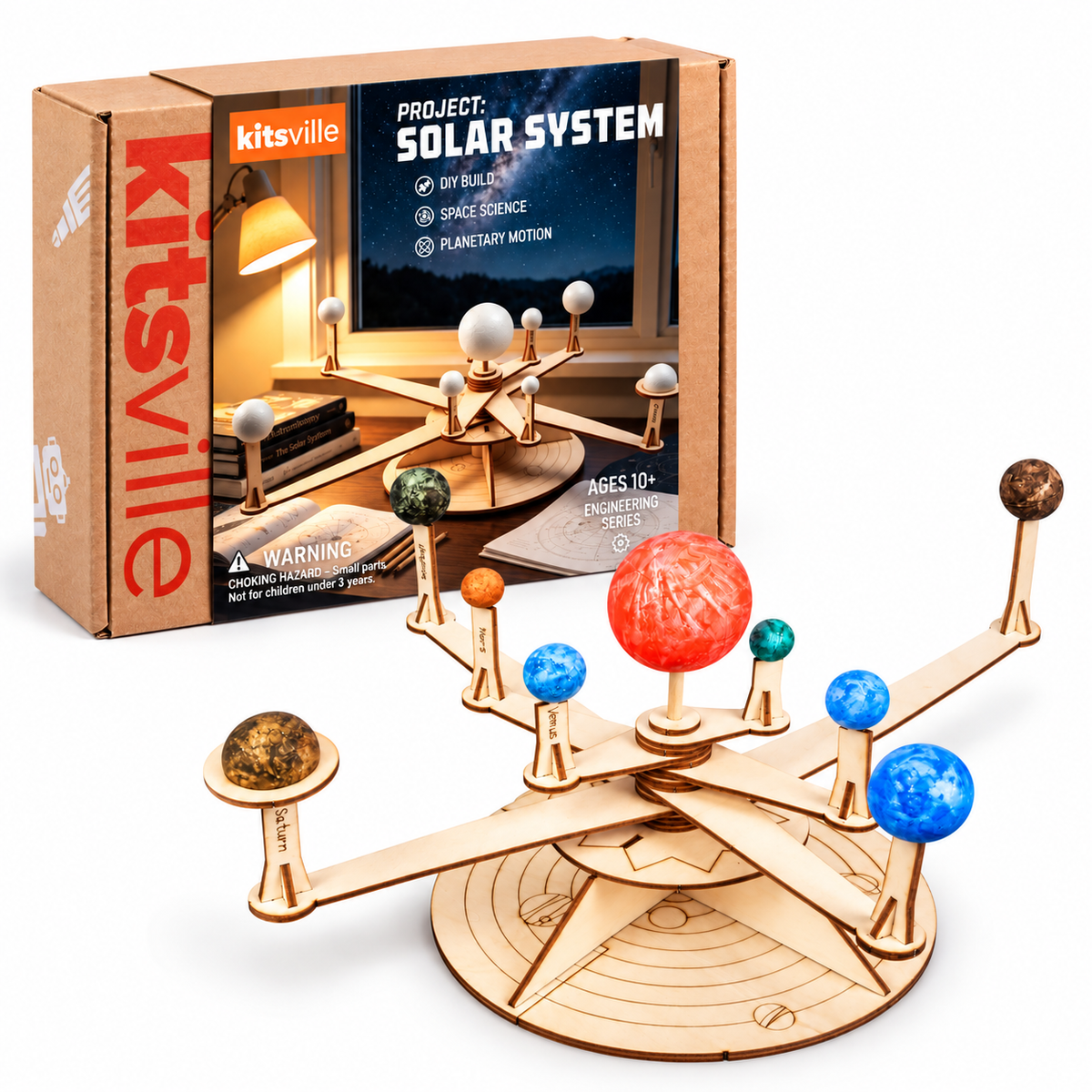 Solar System Model STEM Kit — Build the Planets in Orbit