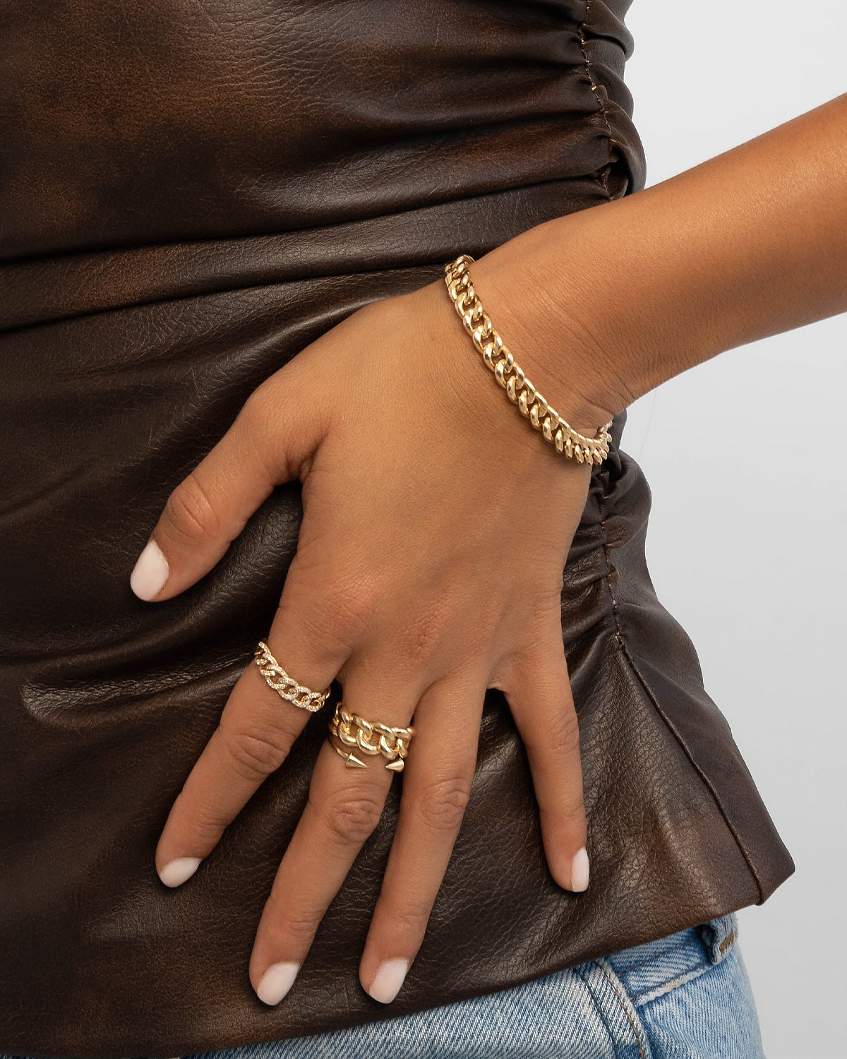 Diamond Cuban Link Ring