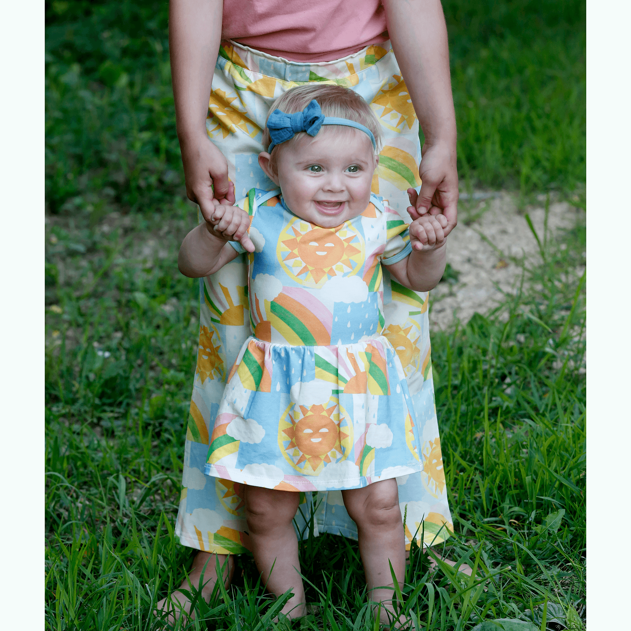 Charlie Baby Onesie Dress | Sun