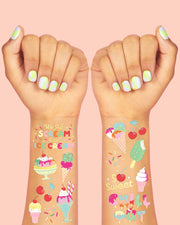 Chill Out Tats - 56 Foil Temporary Tattoos