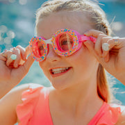 Boston Creme Pink Do Nuts 4 U Kids' Swim Goggles