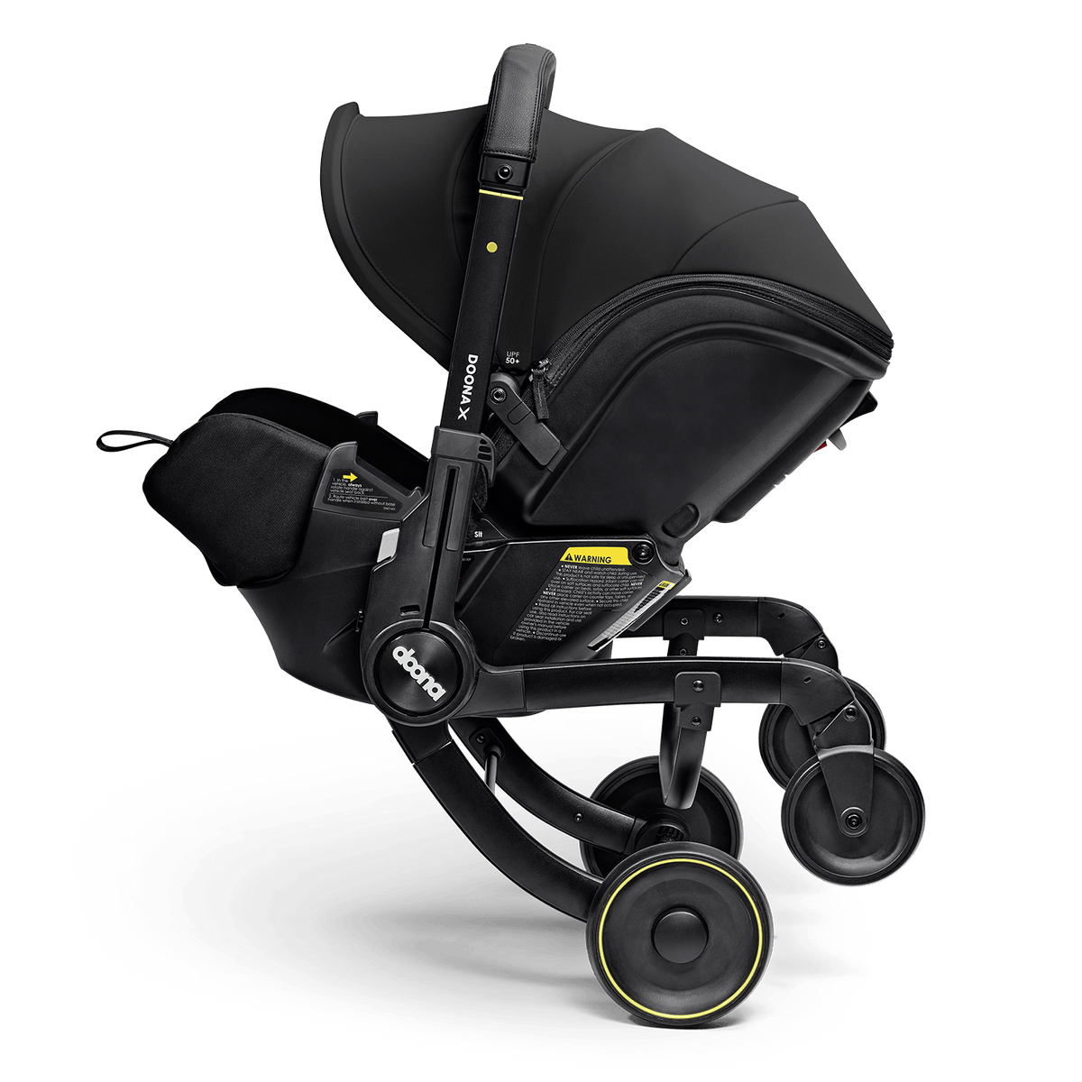 Doona X Car Seat & Stroller in Nitro Black