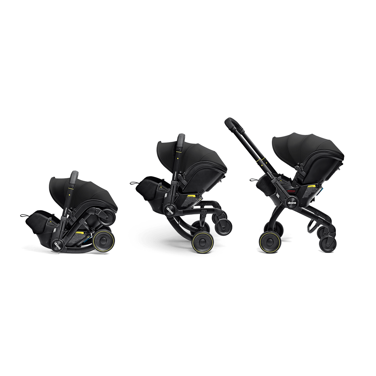 Doona X Car Seat & Stroller in Nitro Black
