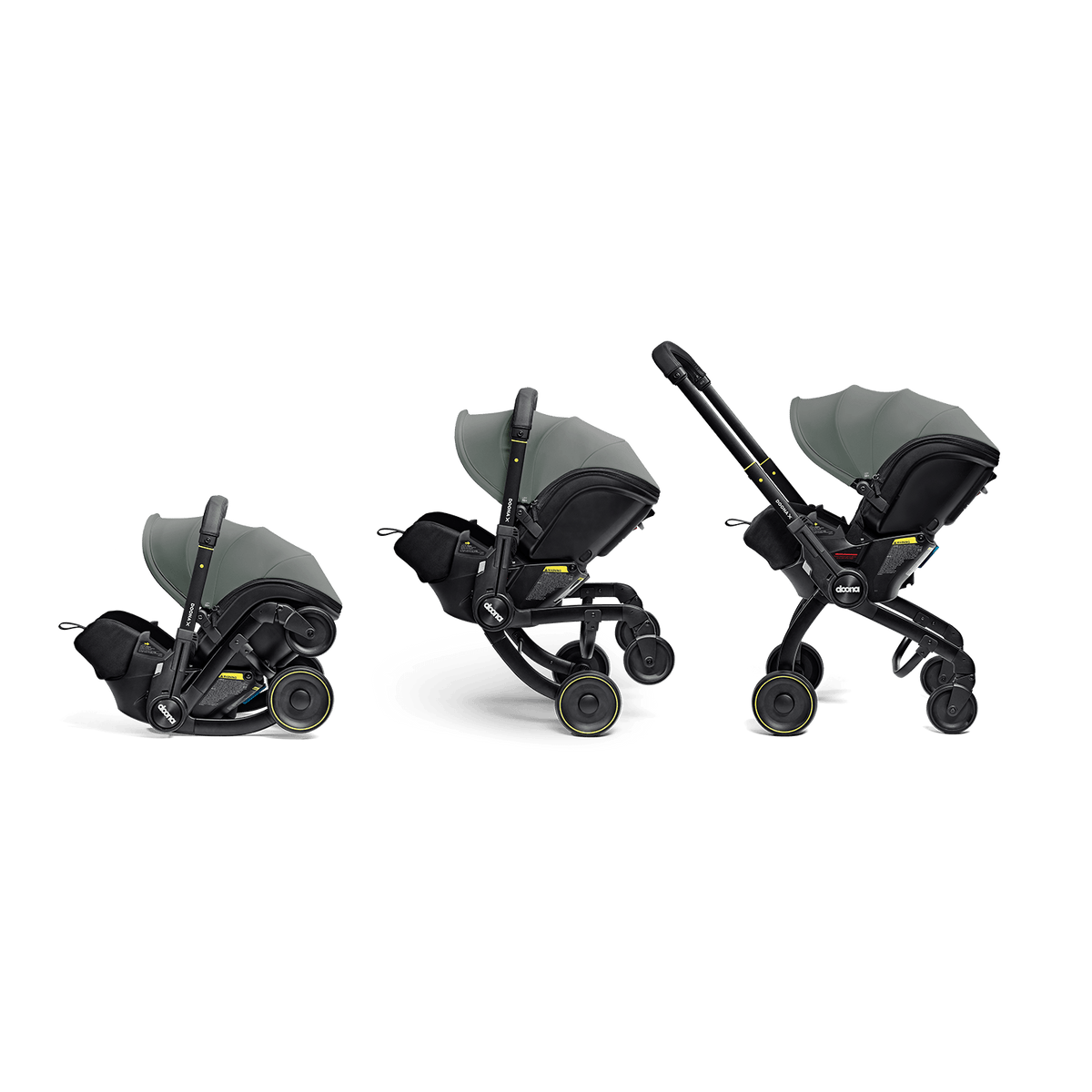 Doona X Car Seat & Stroller in Slate Green