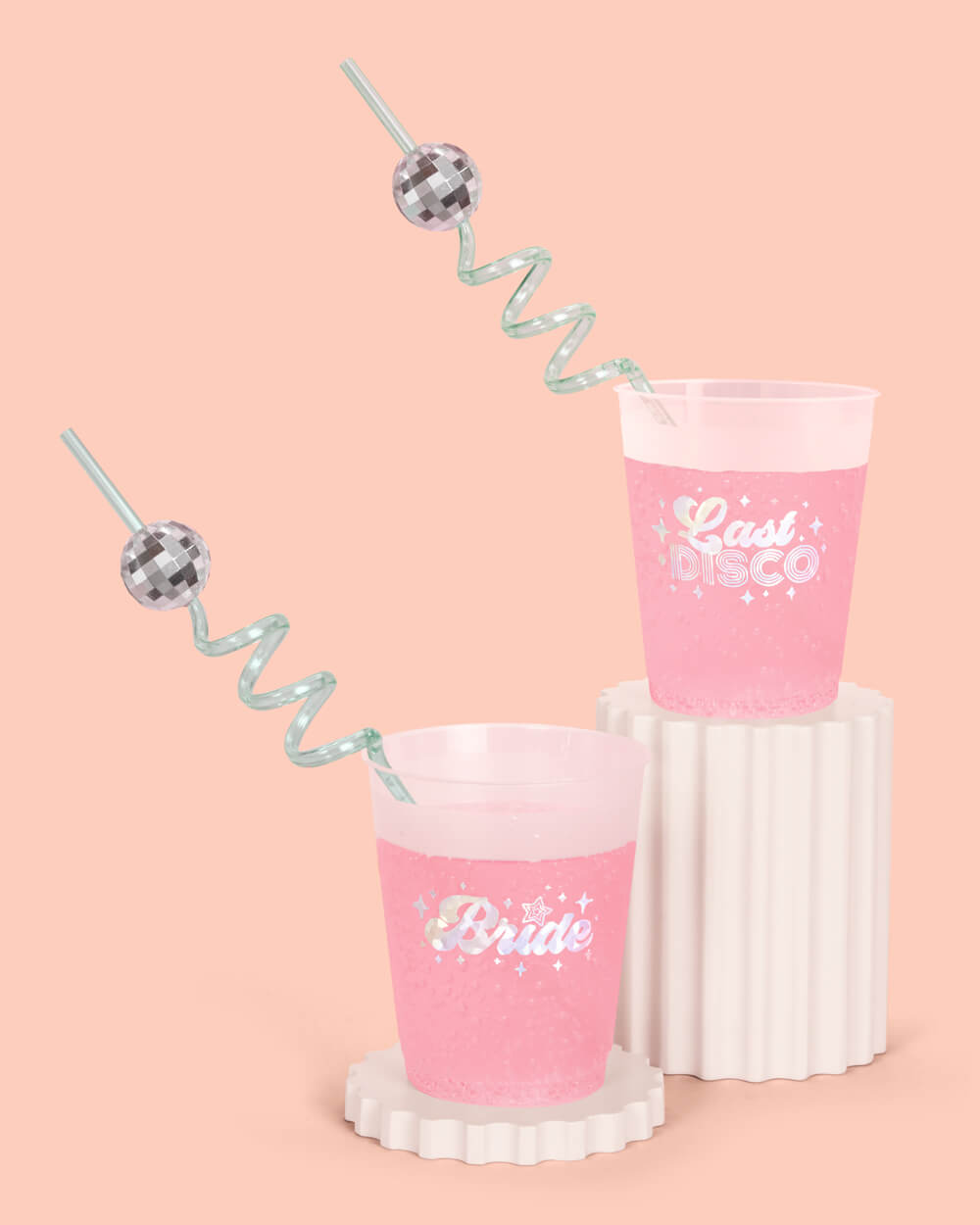 It's Disco, Baby! Straws - 16 Reusable Straws