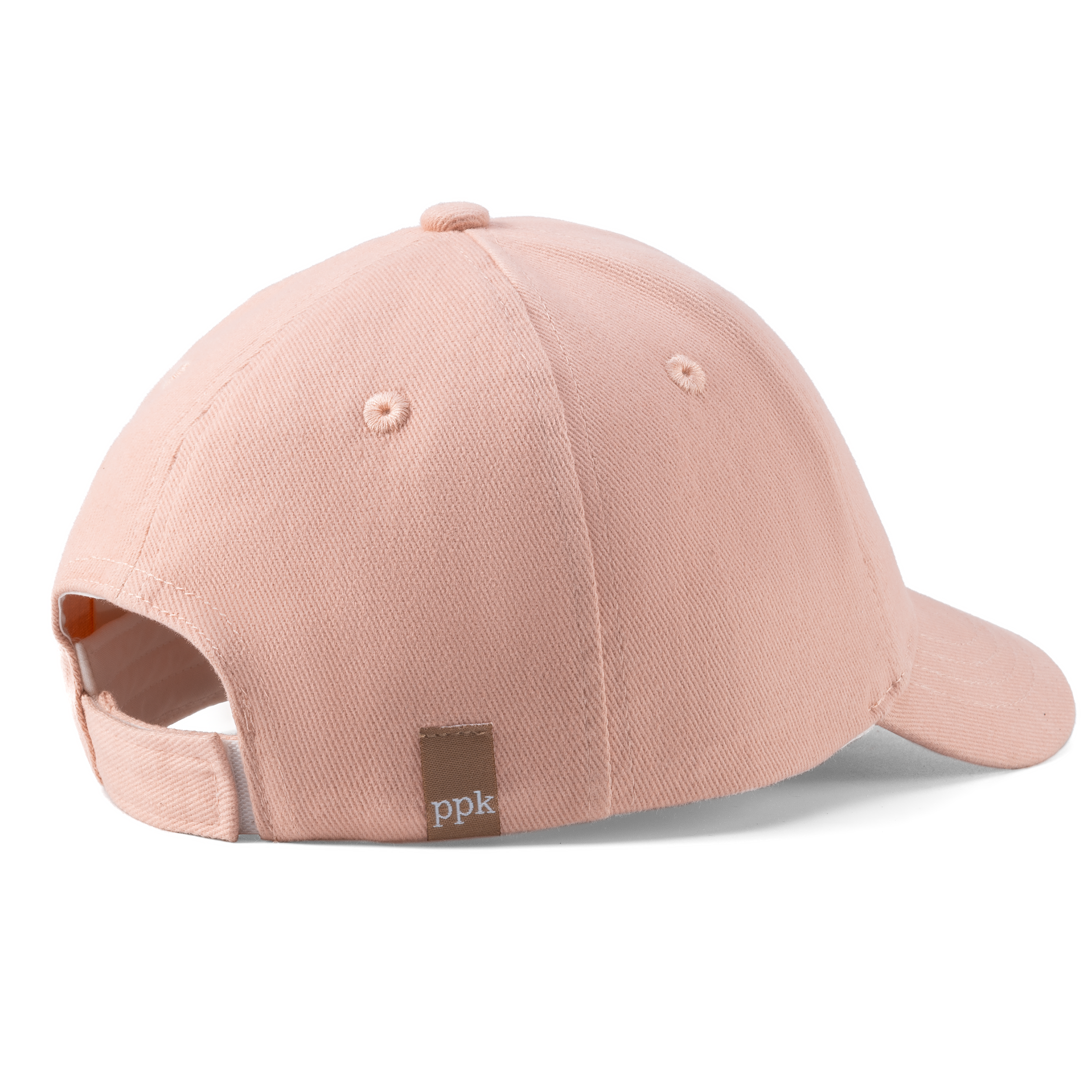Girls Strawberry Baseball Hat, Pastel Pink, Cotton, Adjustable Sun Cap - All Ages - Baby To Youth