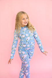 Lillian Floral Bamboo 2-piece Long Sleeve Set