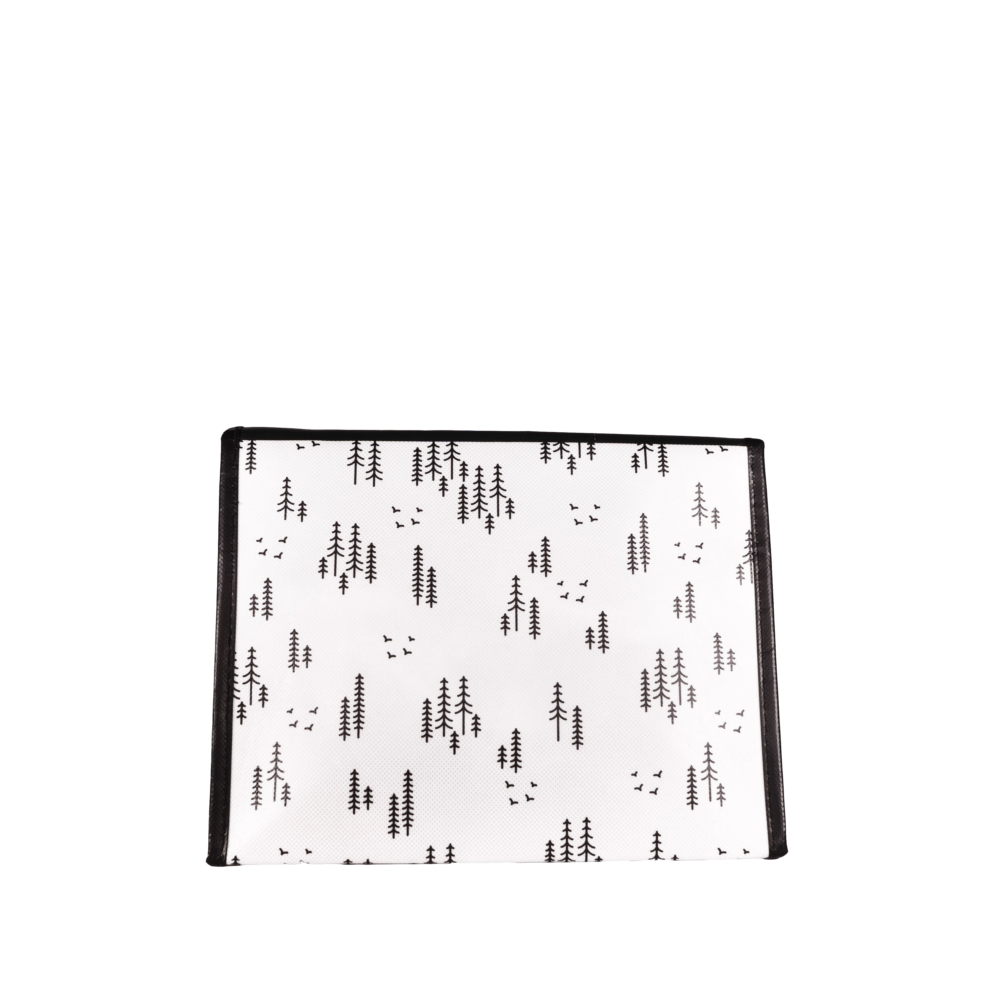 Everenvelope: Small Black And White Reusable Gift Bag With Magnetic Closure (reusable Gift Wrap Bags – Sustainable, Foldable, Eco-friendly)
