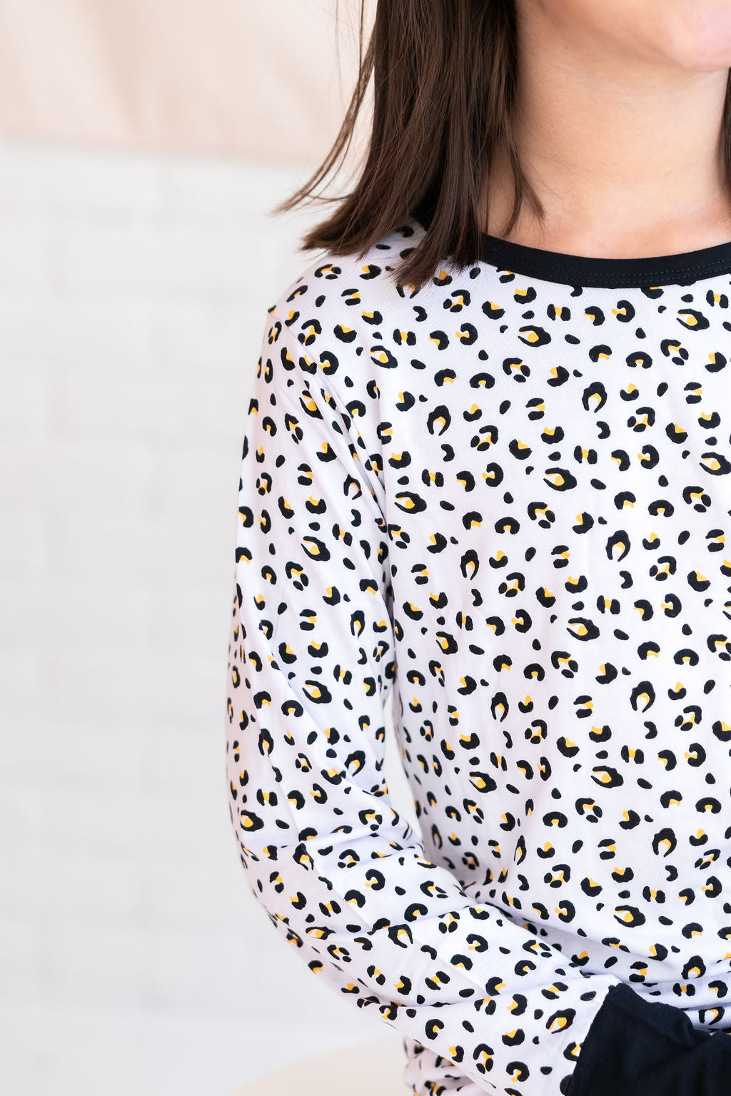 Allie Leopard Bamboo 2-piece Long Sleeve Set