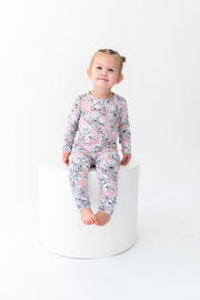 Allie Floral Bamboo 2-piece Long Sleeve Set