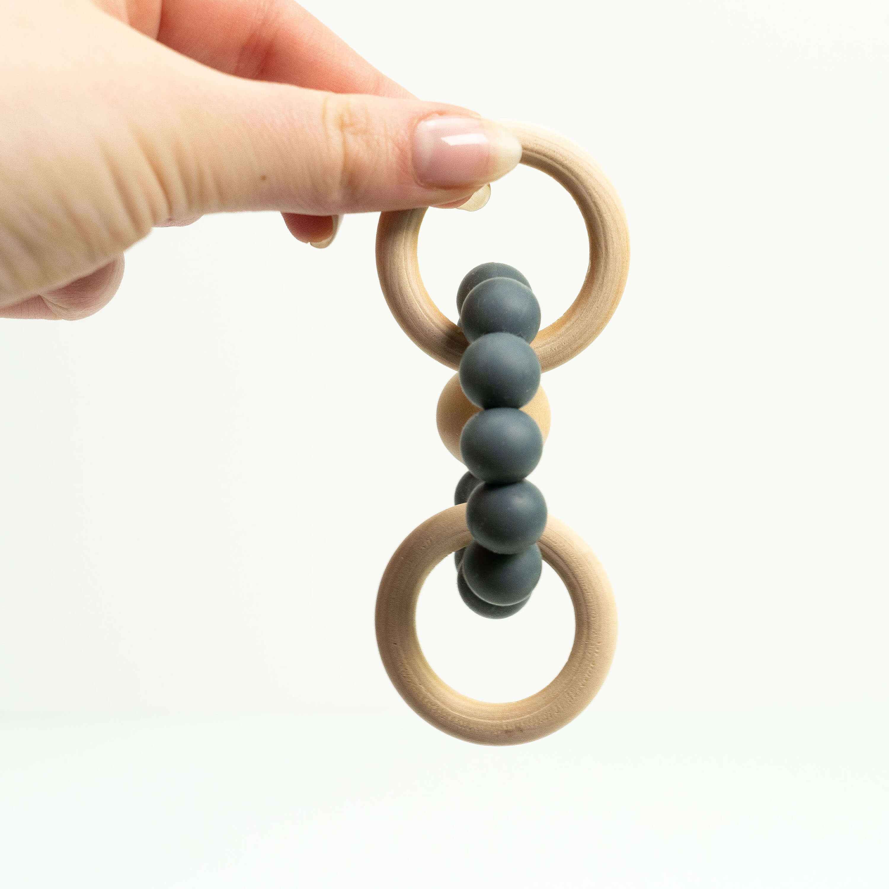 Silicone Beaded Teether Bangles