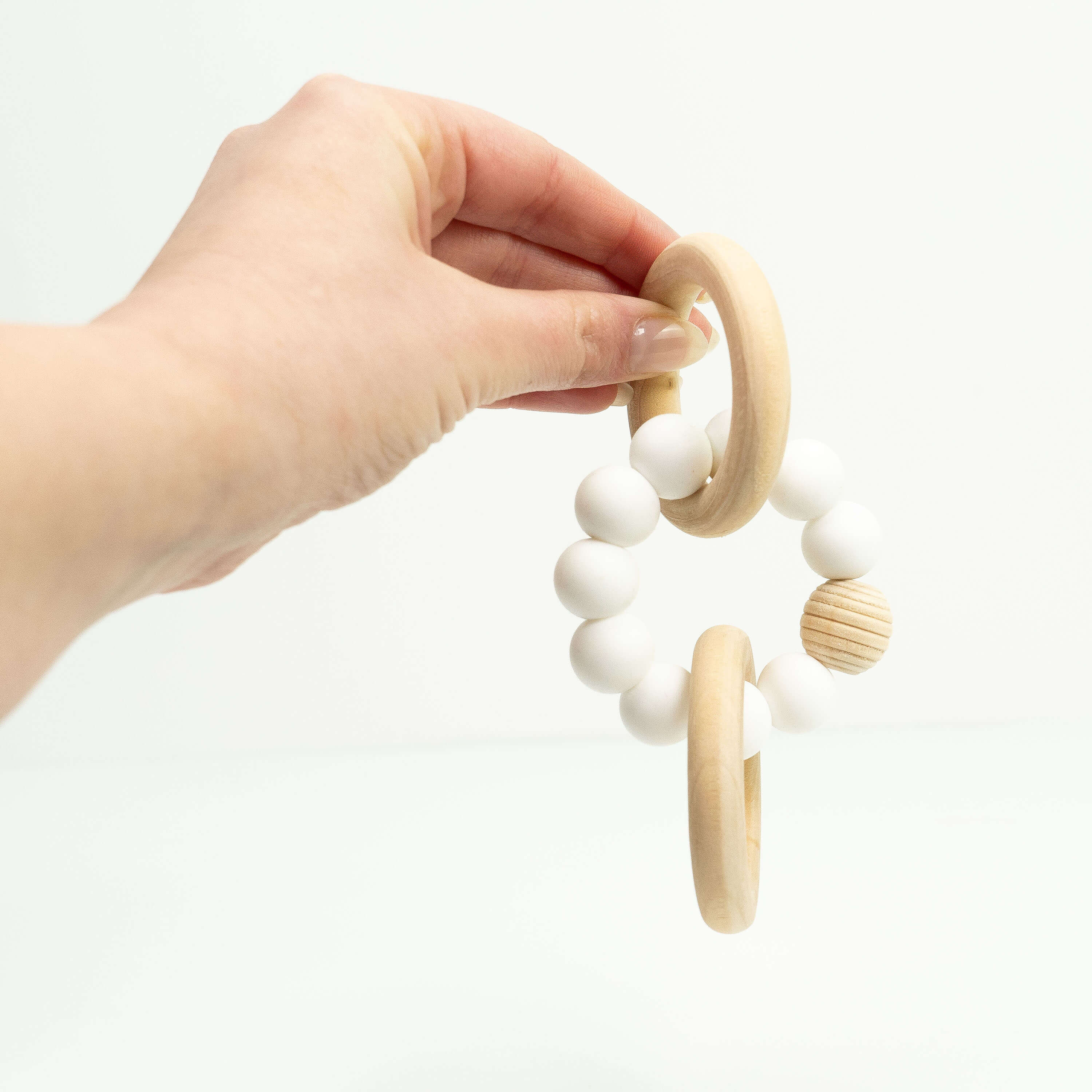 Silicone Beaded Teether Bangles