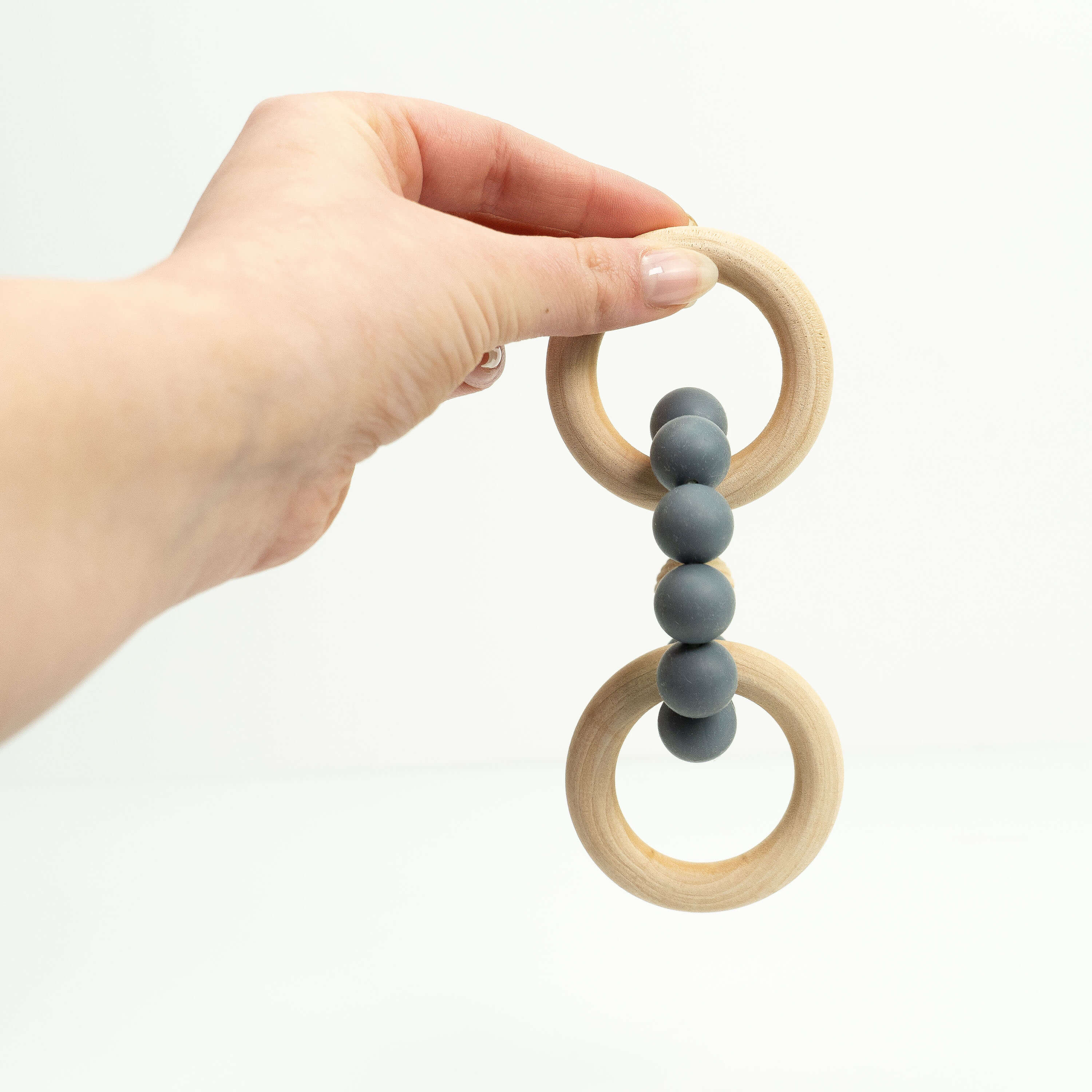 Silicone Beaded Teether Bangles